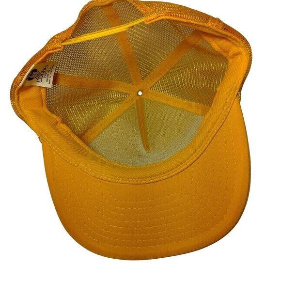 Lions Club International Elkins West Virginia Cap Hat Gold Mesh Trucker Cobra - Picture 13 of 14